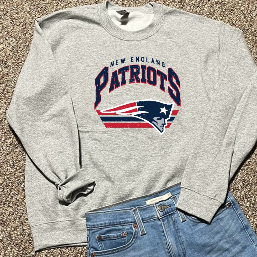 new england patriots crewneck